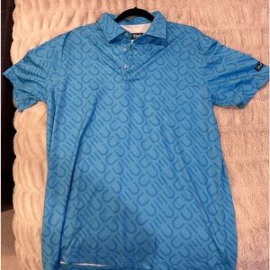 Dude Wipes Size L NEVER WORN polo shirt